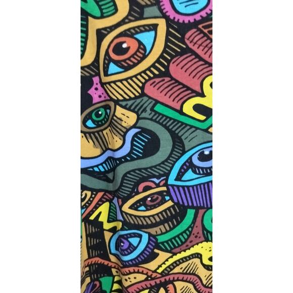 M768) Cropp Men's Multicolor Pop Art Graphic Print Short Sleeve Tee XL - Picture 5 of 10